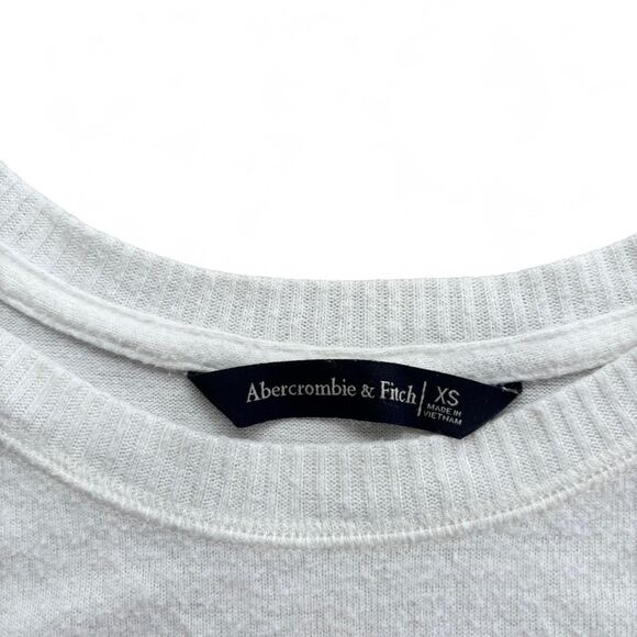 Abercrombie-fitch Women's White and Blue Top - Picture 3 of 3